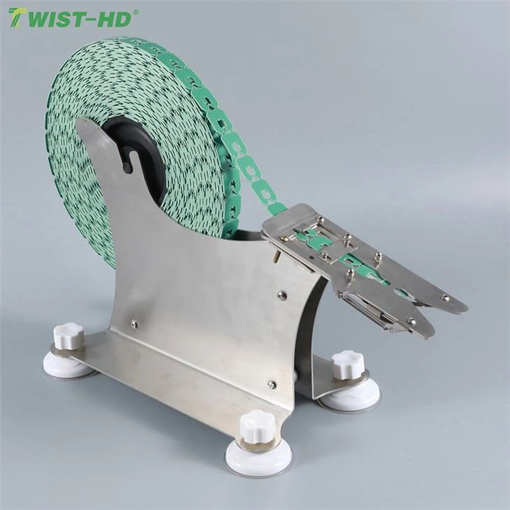 Stroj za sponke za kruh, ki se uporablja v pekarni